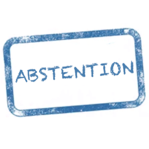 ABSTENTION