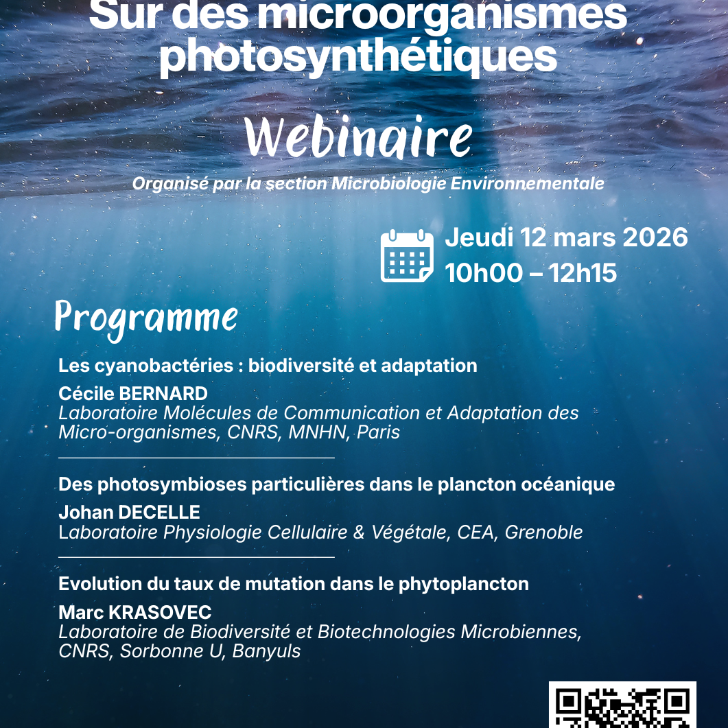 WEBINAIRE_MICROBIO ENVIRONNEMENT WEBINAIRE_MICROBIO ENVIRONNEMENT